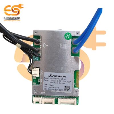 Smart BMS 10-17S 120A Same Port for Charge and Discharge (SP17S005)